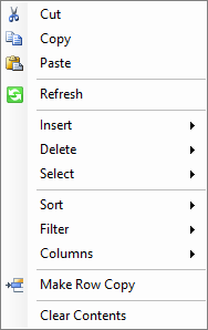 DBEdit Cell Context Menu