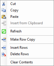 DBEdit Row Context Menu