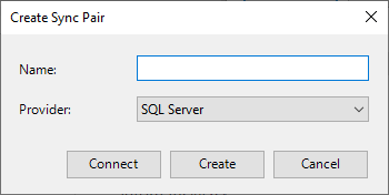 Creating CRM Sync Pair