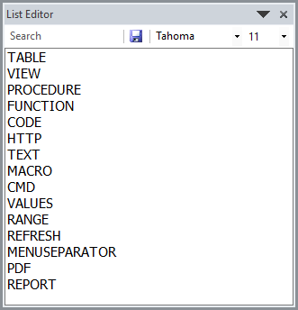 SaveToDB Framework - handlers - HANDLER_TYPE SaveToDB Framework - handlers - HANDLER_TYPE