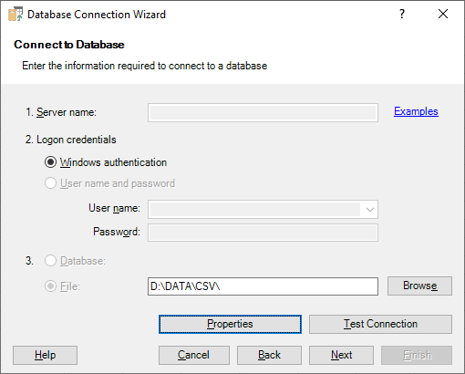 Connecting Excel to CSV - Select Folder