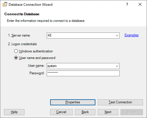 Connecting Excel to Oracle Database