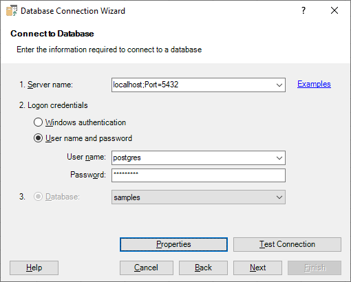 Connecting Excel to PostgreSQL Database