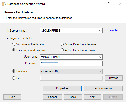 Connecting Excel to Microsoft SQL Server Database