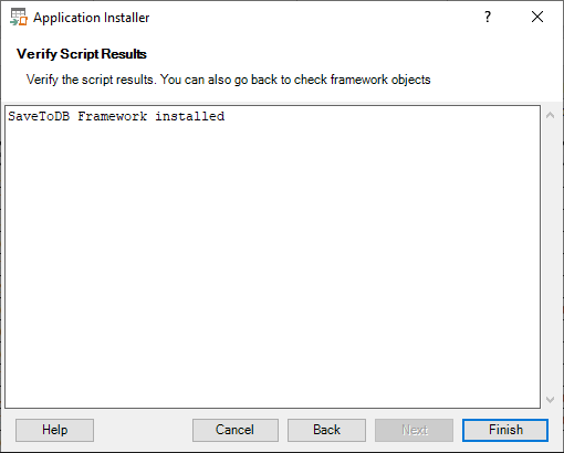 Application Installer - Execution Results