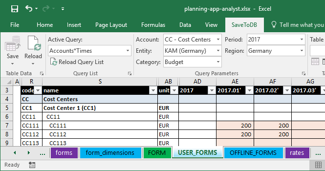 microsoft excel templates for utility bidding