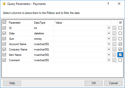 Query Parameters